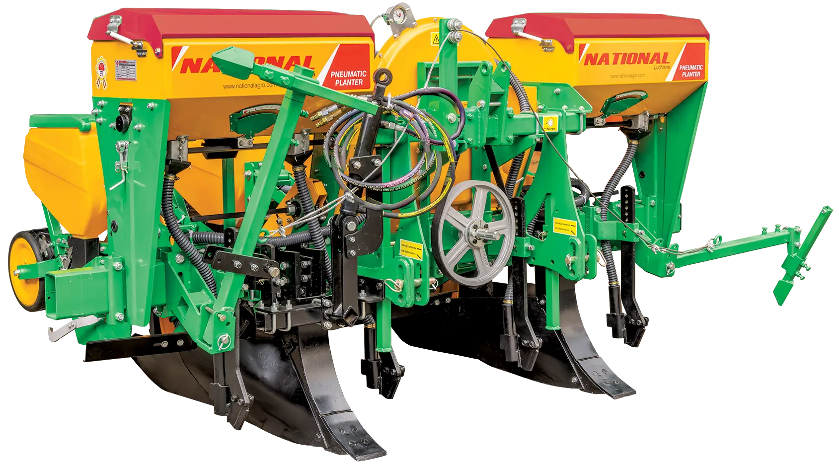 National Pneumatic Bed Planter